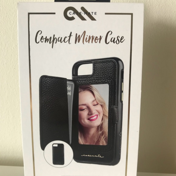 NIB Case-Mate Compact mirror case iPhone 8 7 6 6S - Picture 5 of 7